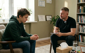 Психолог с подростком